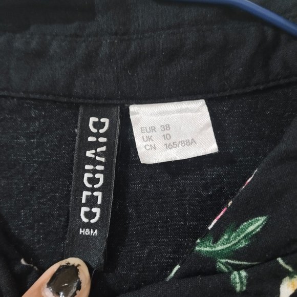 H&M Floral print shirt - Picture 3 of 4